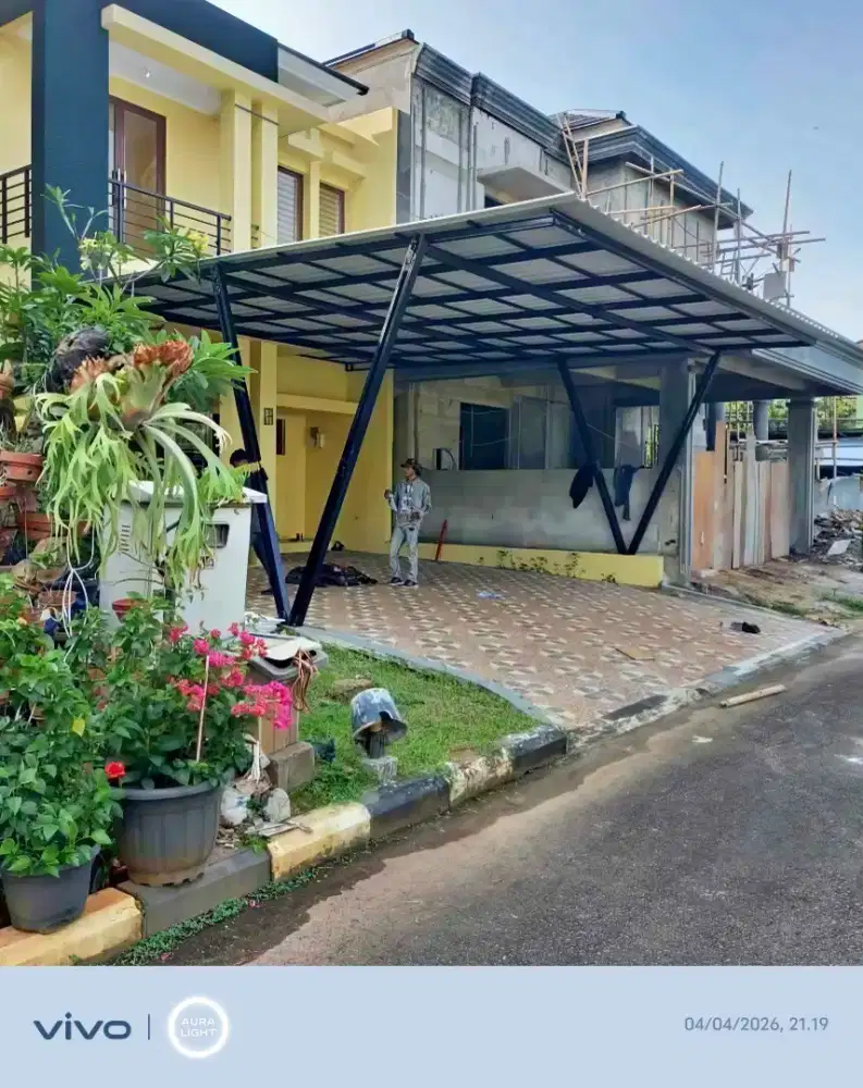 Jasa pasang kanopi baja ringan