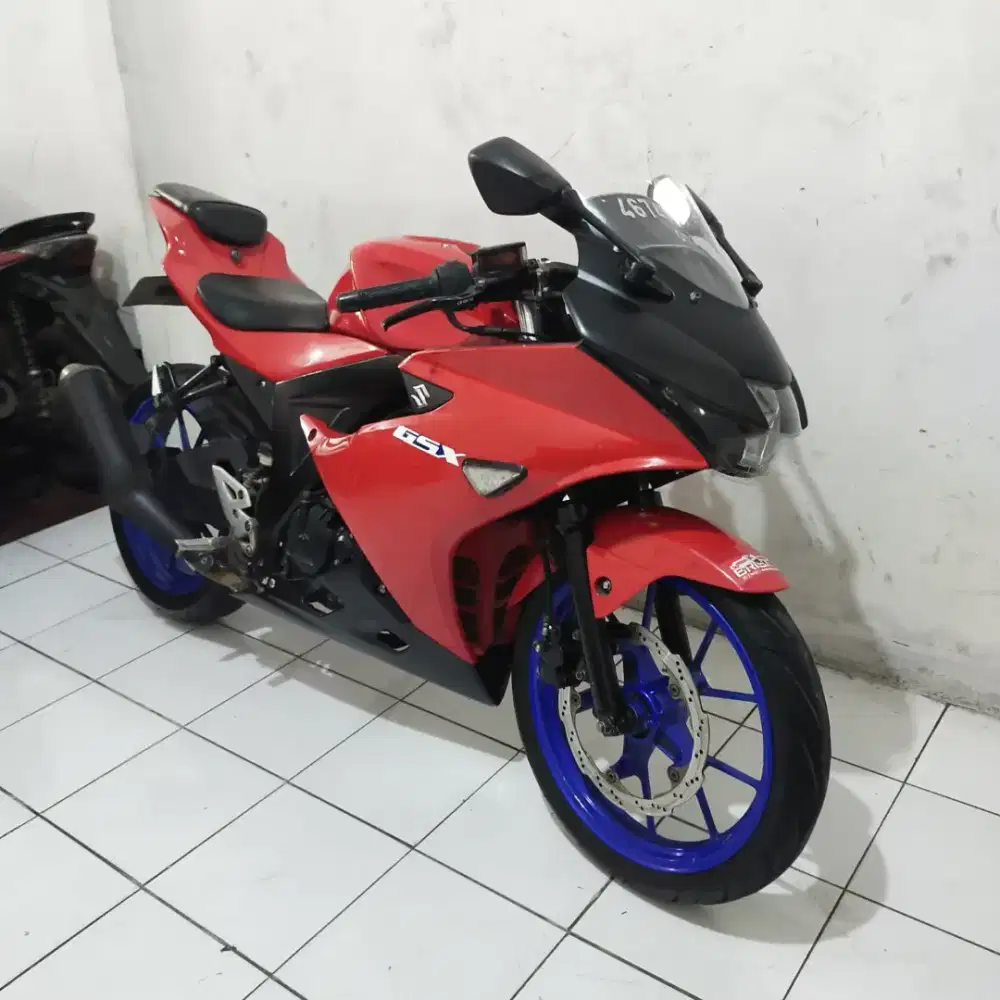 Suzuki GSX 2017 Orisinil Lengkap Bagus Mesin Aluss