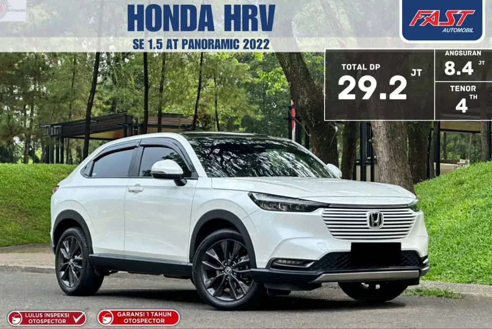HONDA HRV SE 2022 1.5 AT PANORAMIC LOW KM.37RB & PAJAK PANJANG