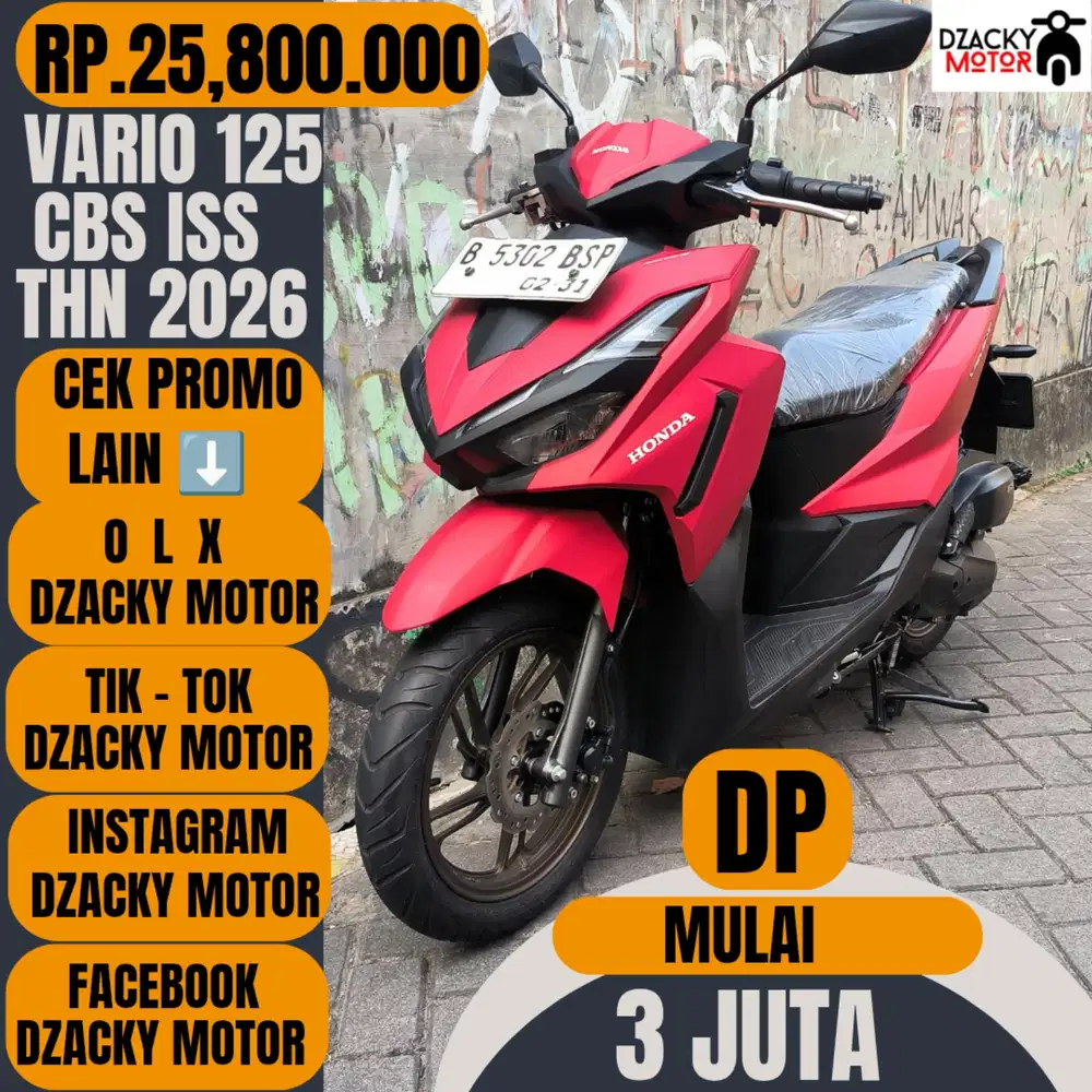 VARIO 125 CBS ISS 2026 SECOND LIKE NEW