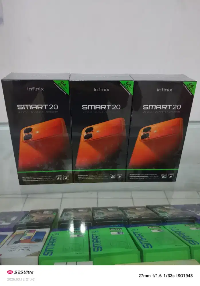 Infinix Smart 20 4+4/64 GB Helio G81 Ultimate Garansi Resmi