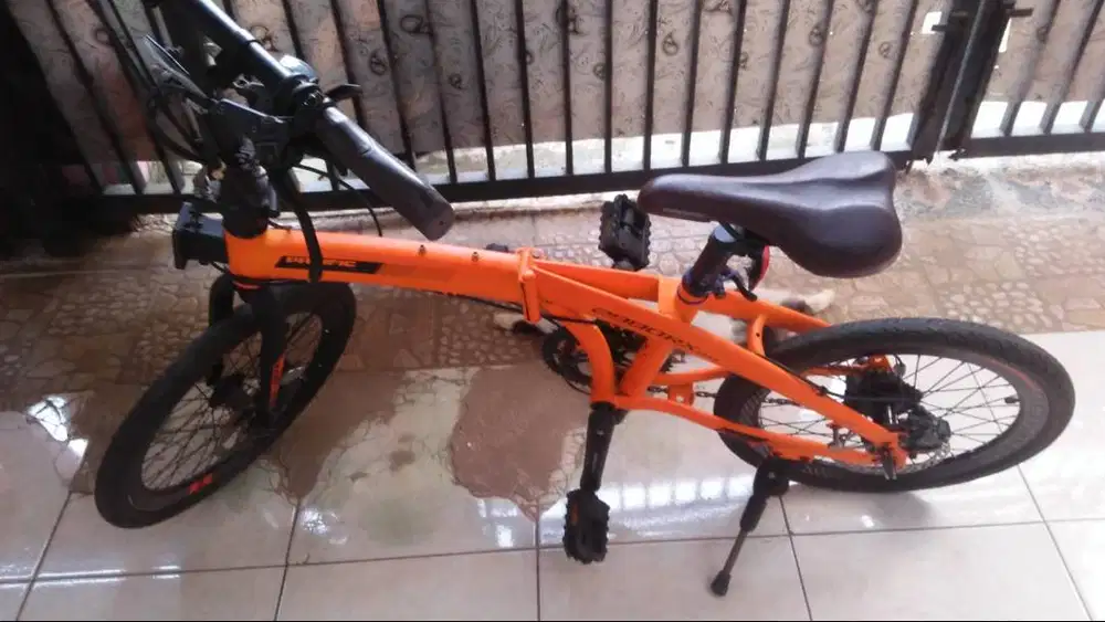 Jual Sepeda Lipat Dewasa Merk Pacific siap pakai, no minus