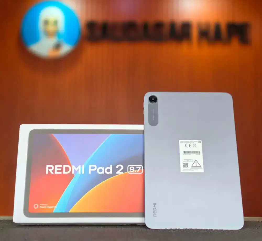 REDMI PAD 2 9,7in Batrei 7600mAh Kuat hingga 2 Hari