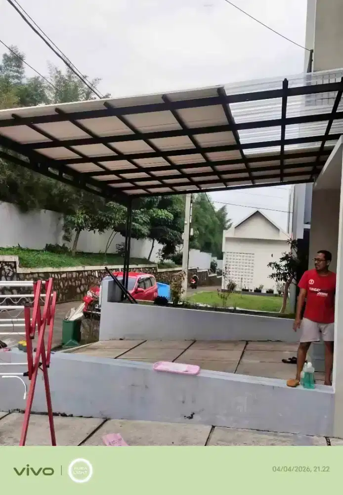 Kanopi baja ringan atap alderon
