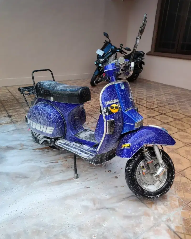 Vespa Exclusive 2 Tahun 1999 Biru