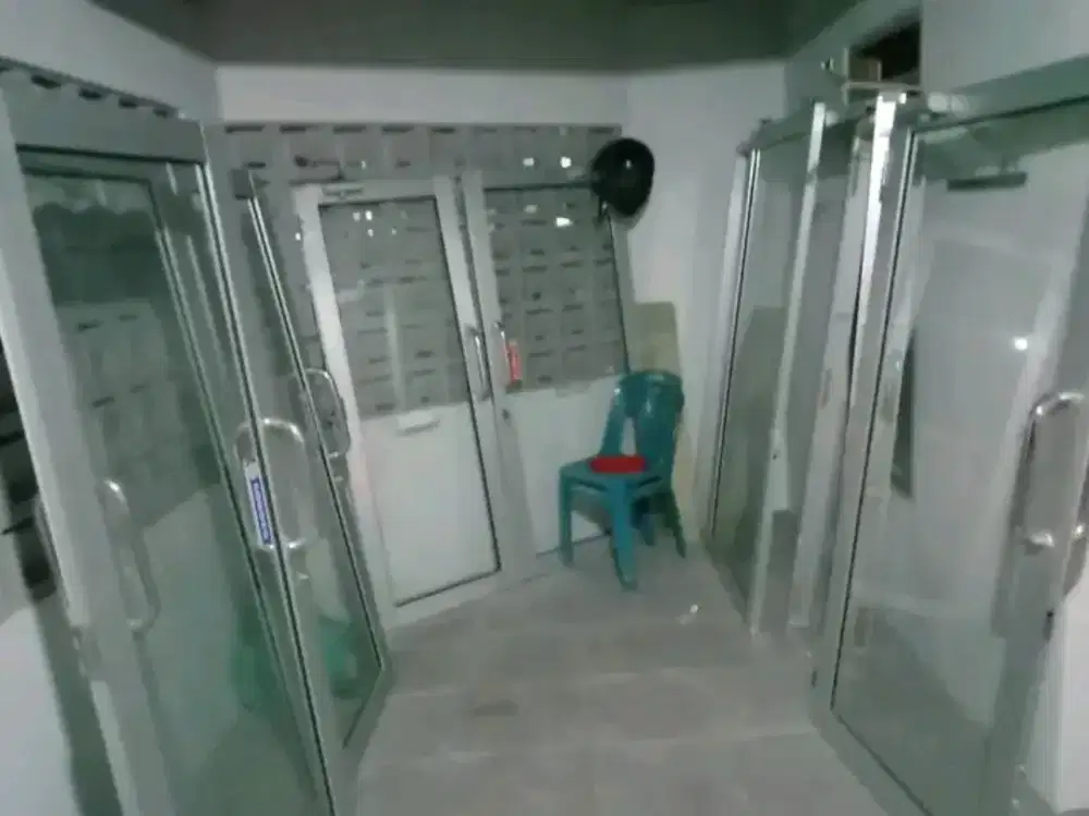 Pintu alumunium 7 biji dan dempel 3 borong