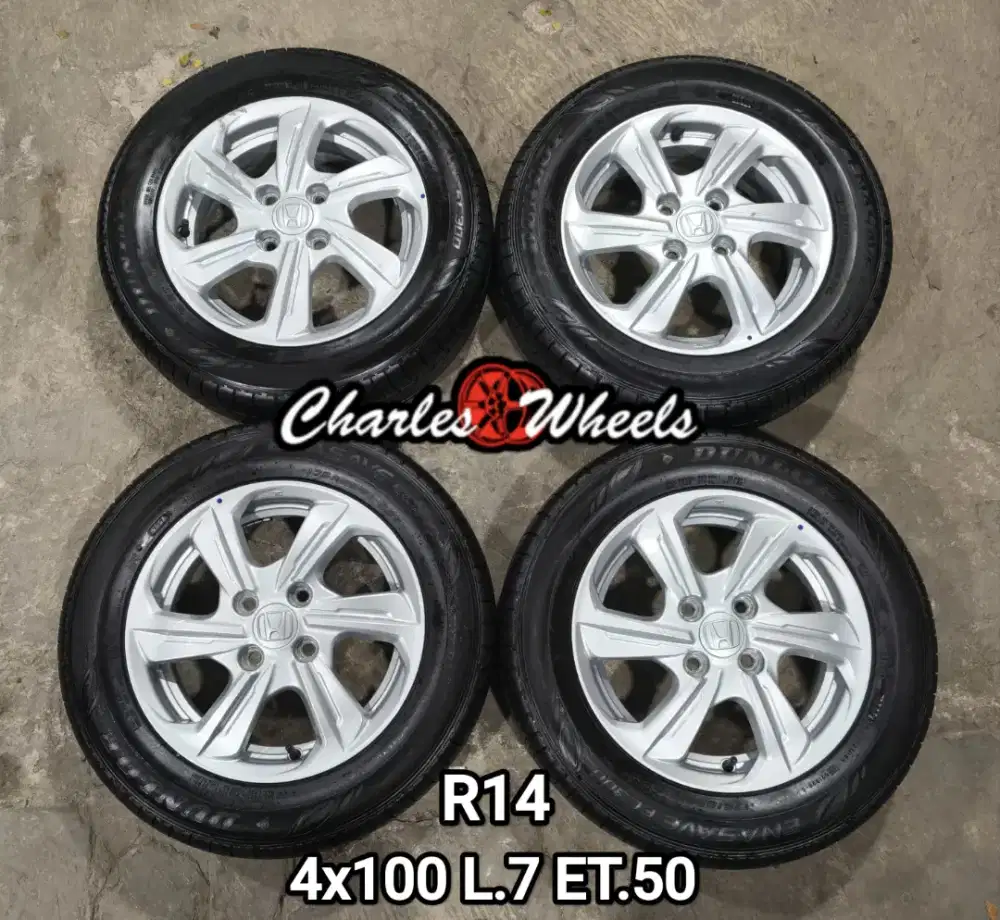 JUAL VELG OEM BRIO R14 4X100 AGYA AYLA SIGRA DLL