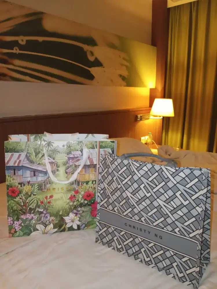 Tas Tote Bag Shoulder Christy Ng Seperti Baru COD