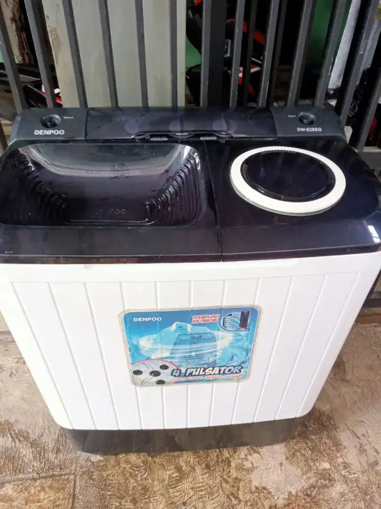Jual mesin cuci 2 tabung normal semua