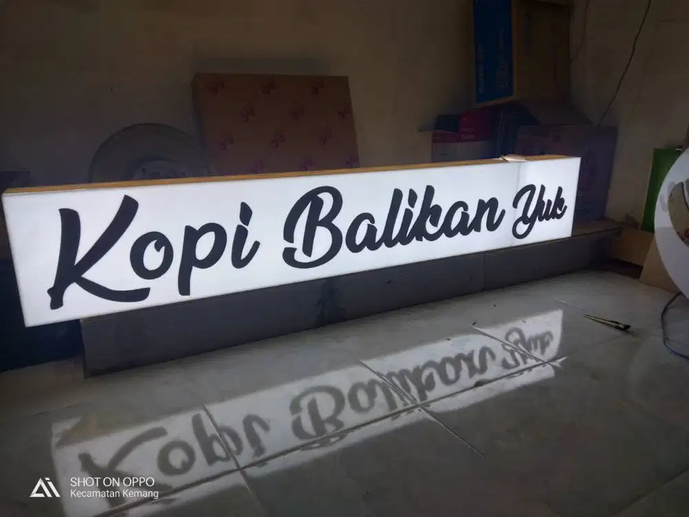 NEON BOX, NEON FLEX, HURUF TIMBUL, DISPLAY AKRILIK, BILLBOARD