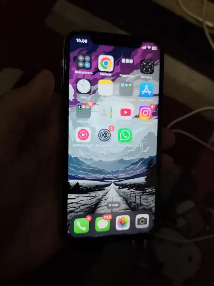 Iphone X 64gb minus baterai