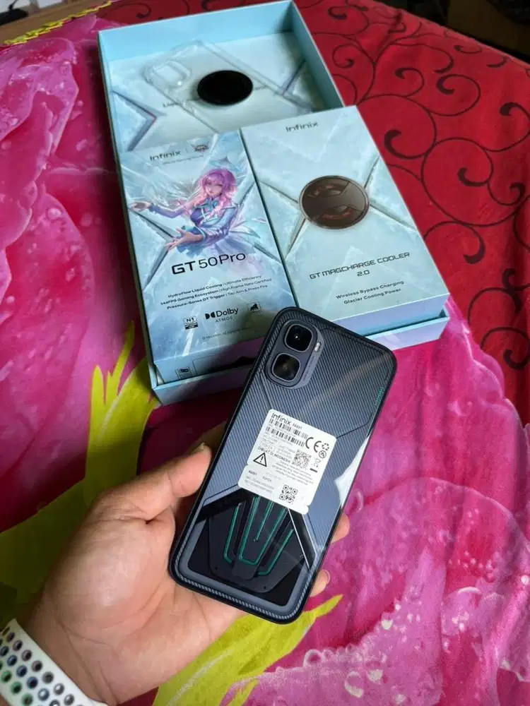 Infinix GT 50 Pro Ram 12/512 Full Original Garansi Panjang Lokasi Sigl