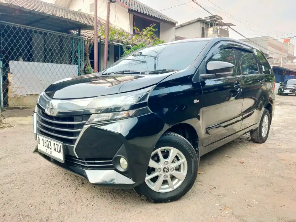 TOYOTA AVANZA G 1.3 MATIC 2021 HITAM BANYAK KELEBIHAN , NYAMAN DIPAKAI