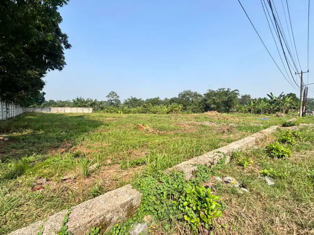 100 Jt-An Tanah Kavling SHM Cisauk. Dekat Stasiun Jatake & Cicayur
