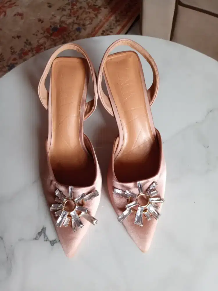 Zara High Heels Seperti Baru No Cacat COD