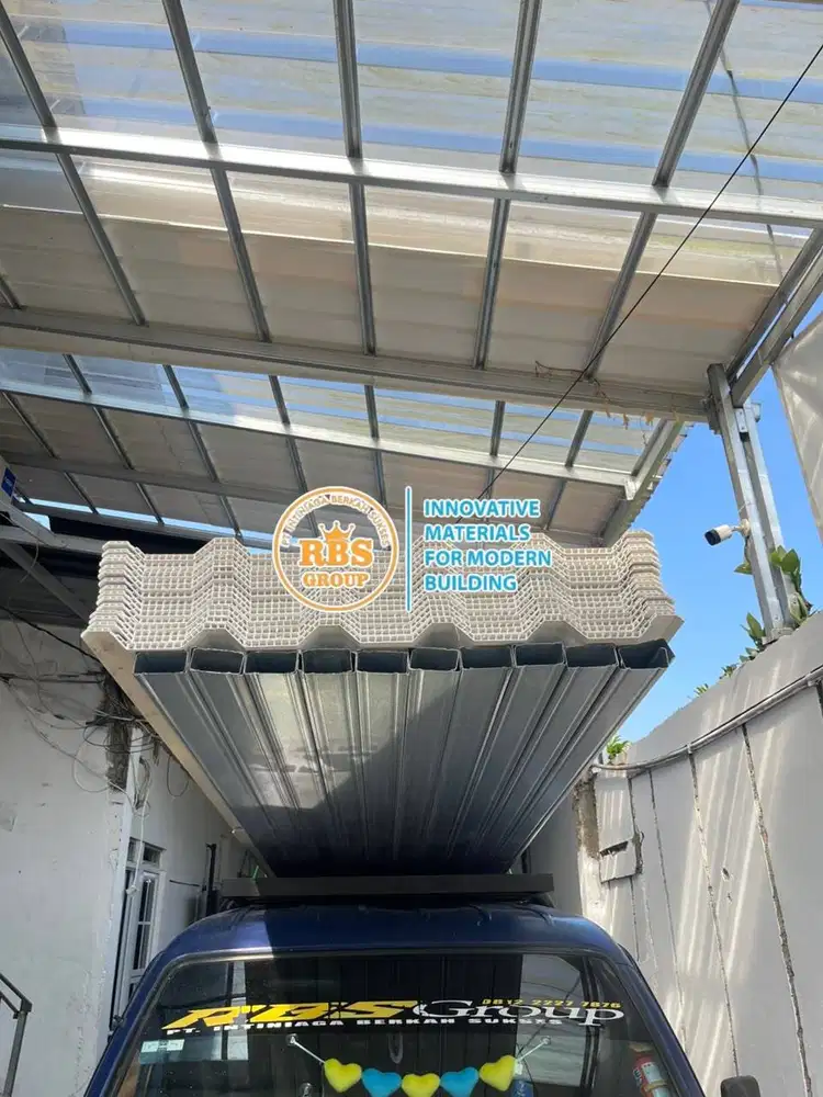 Atap UPVC Roofcold Double layer 860/830