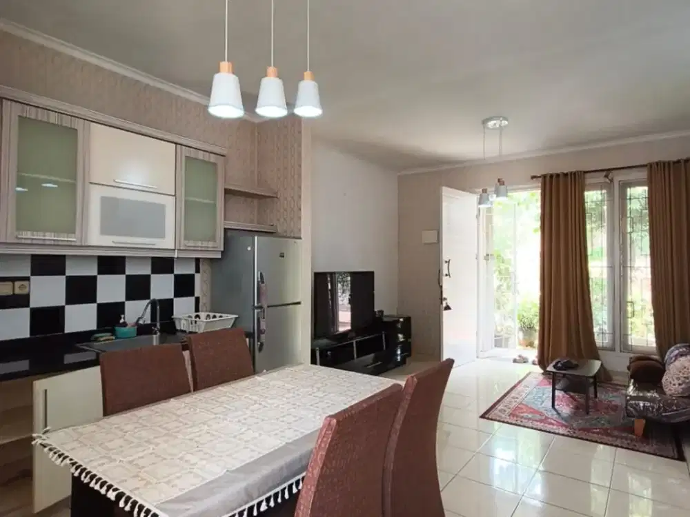 Delatinos BSD Rumah Furnished 2 Lantai Disewakan Cepat