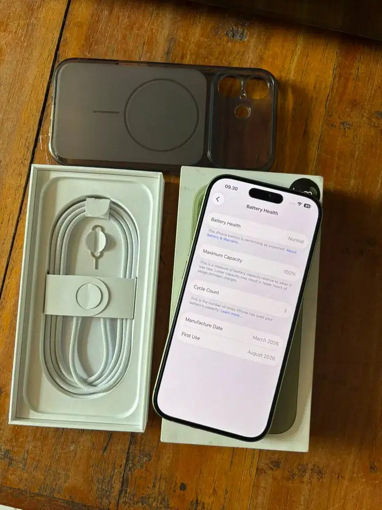 Iphone 17 256Gb Ibox PAA Sage Bh 100% CC 3x aja Fullset Like New