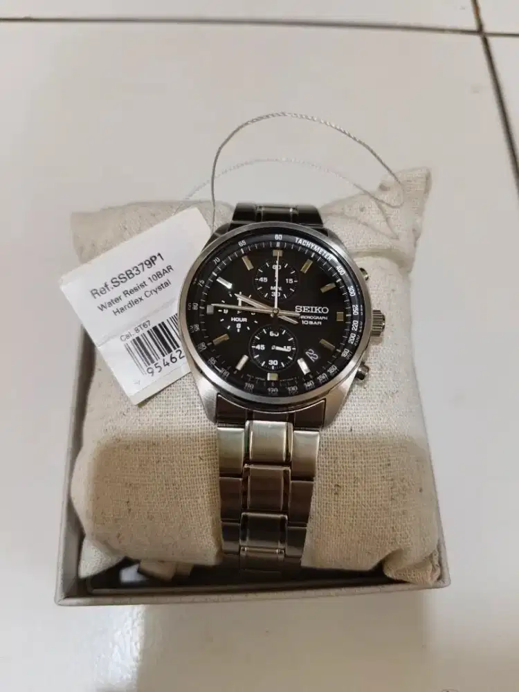 Seiko Chronograph SSB379P1 2,5 Jt Nego COD Only