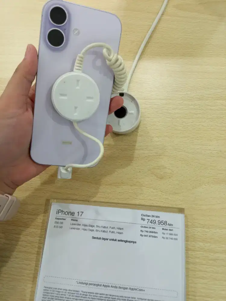 CICILAN TANPA KARTU KREDIT IPHONE 17 256GB