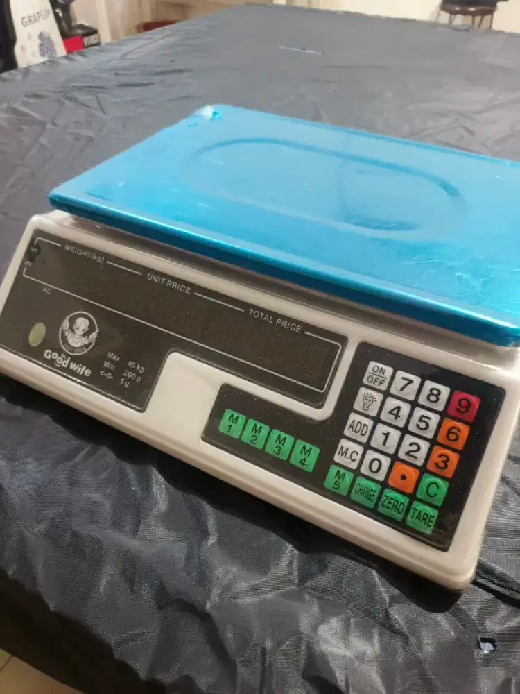 Timbangan Buah 40Kg Digital Computing Scale 40Kg Double Display
