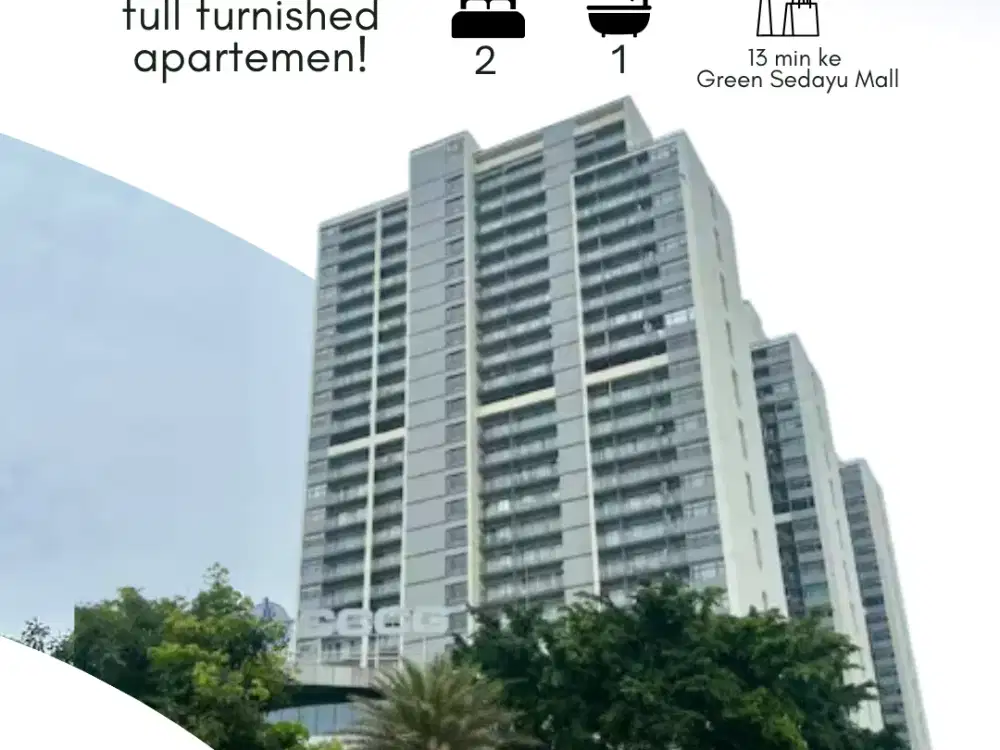 Disewakan apartemen full furnished di Jakarta Barat