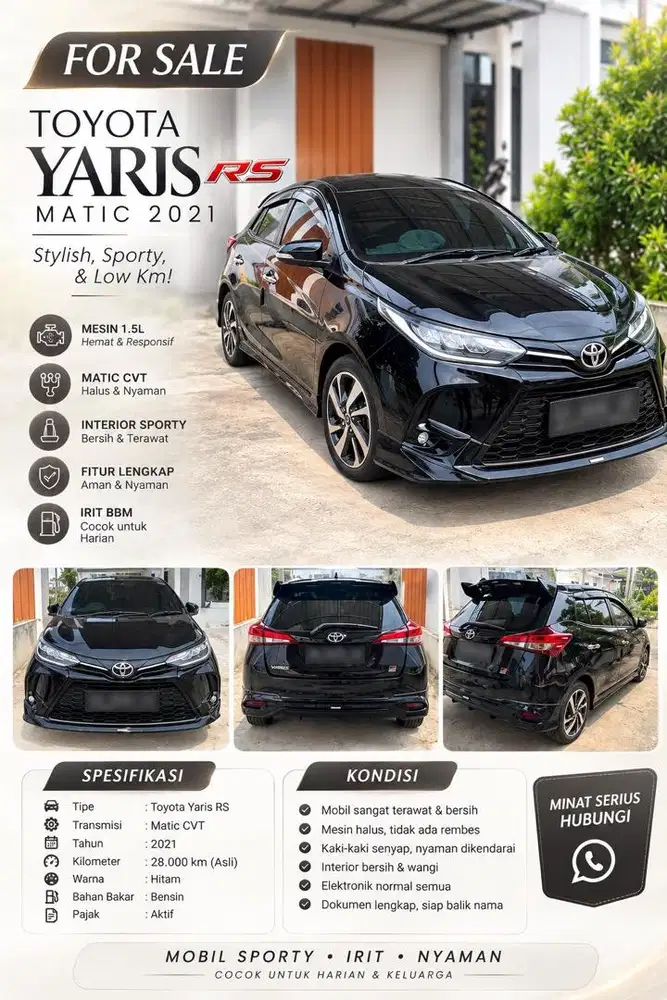 Yaris Gr matic full black
