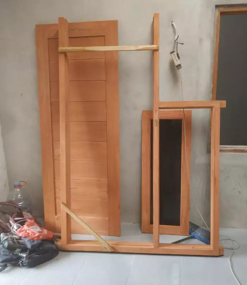 Kusen pintu Dauaun jendela paket kost