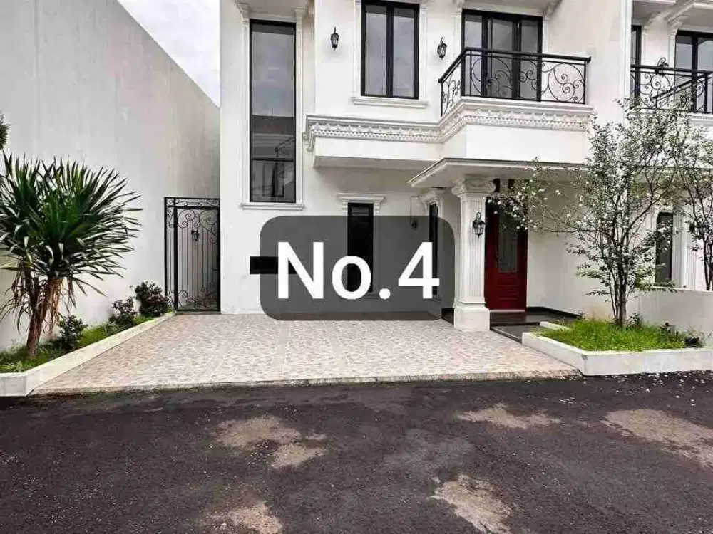 Dijual Rumah Baru Dalam Cluster Bergaya American Klasik Di Pondok Gede