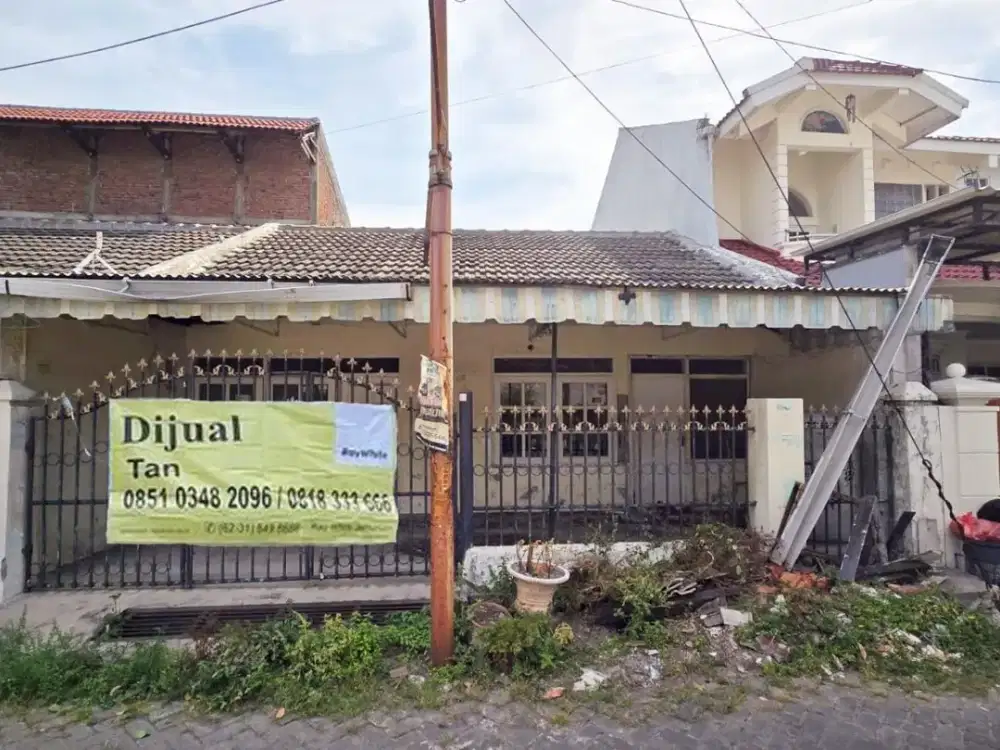 Rumah Hitung Tanah di Bendul Merisi Permai