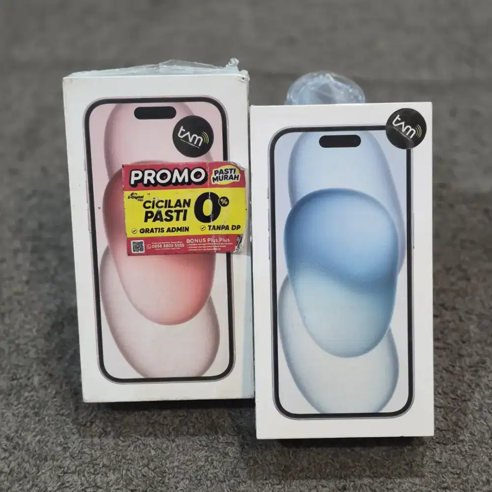 iPhone 15 128,bisa tanpa dp , bunga 0% ,admin 0%