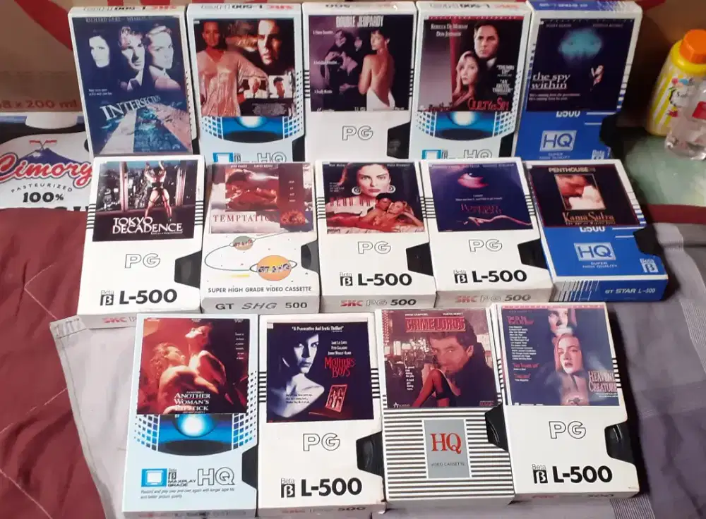 Kaset Video Betamax Film (24 pcs)
