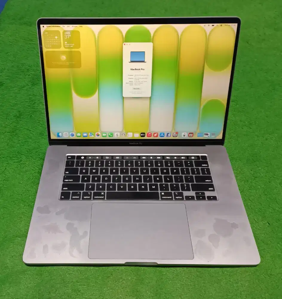 Apple MacBook Pro 2019 16inch i7 16/512 Grey Touchbar Dual VGA Murah