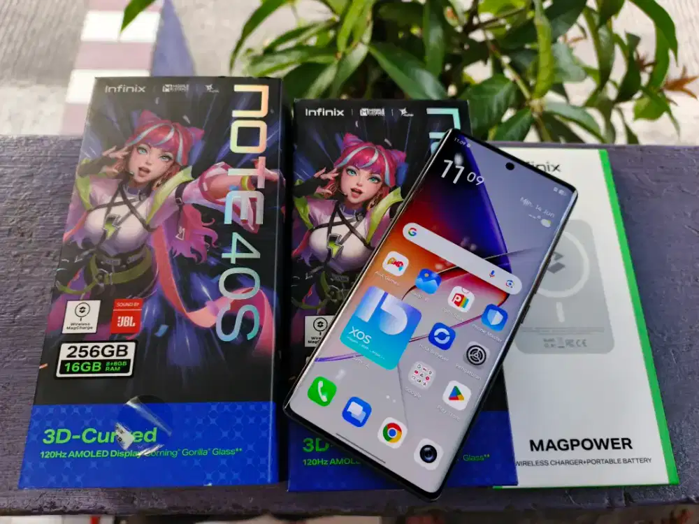 Infinix note 40S 8/256gb fullset
