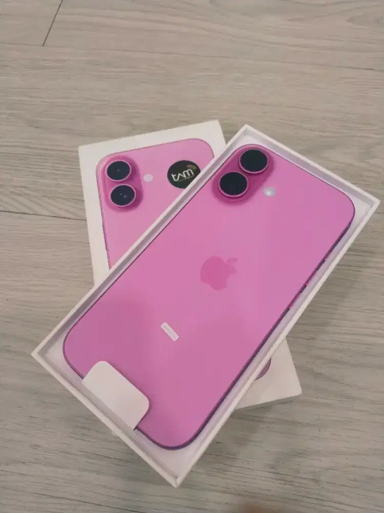 Iphone 16 128gb pink garansi ibox 1 tahun