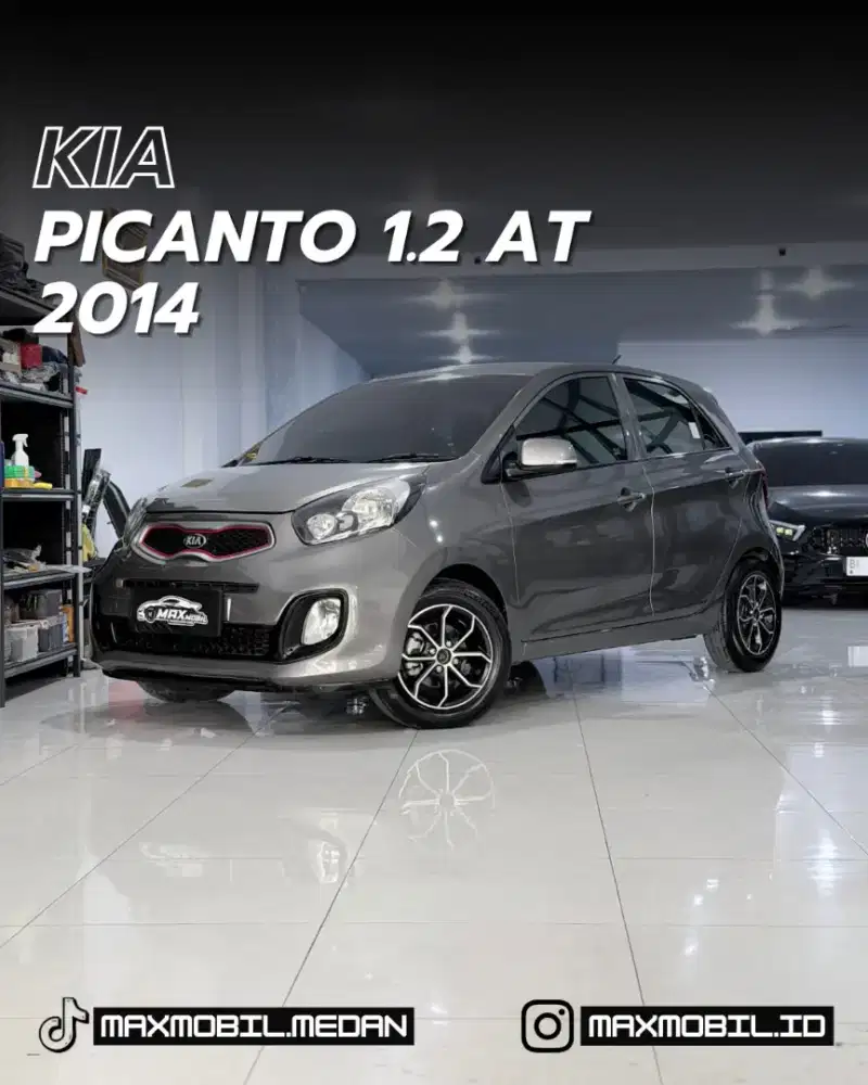 [ODO 30RB‼️] KIA PICANTO 1.2 AT 2014 pemakaian 2015