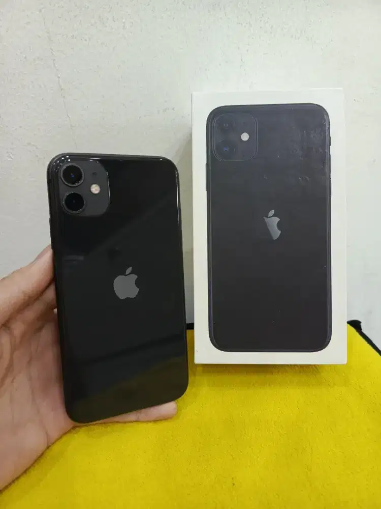 iPhone 11 64gb inter All operator Fullset, Nominus, Siap Pakai
