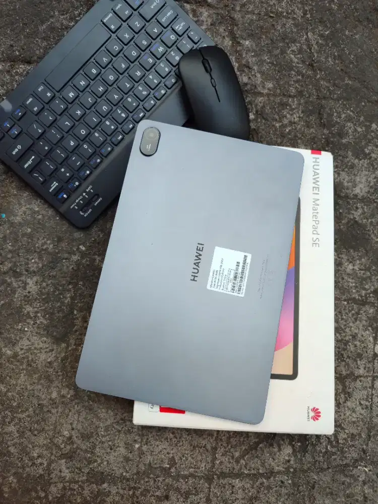 huawei matepad se 6/128 plus keyboard dan mouse