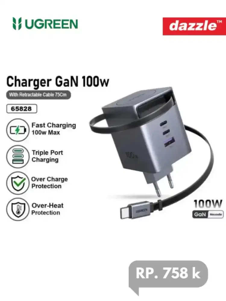 Charger GaN Nexode 100W UGREEN