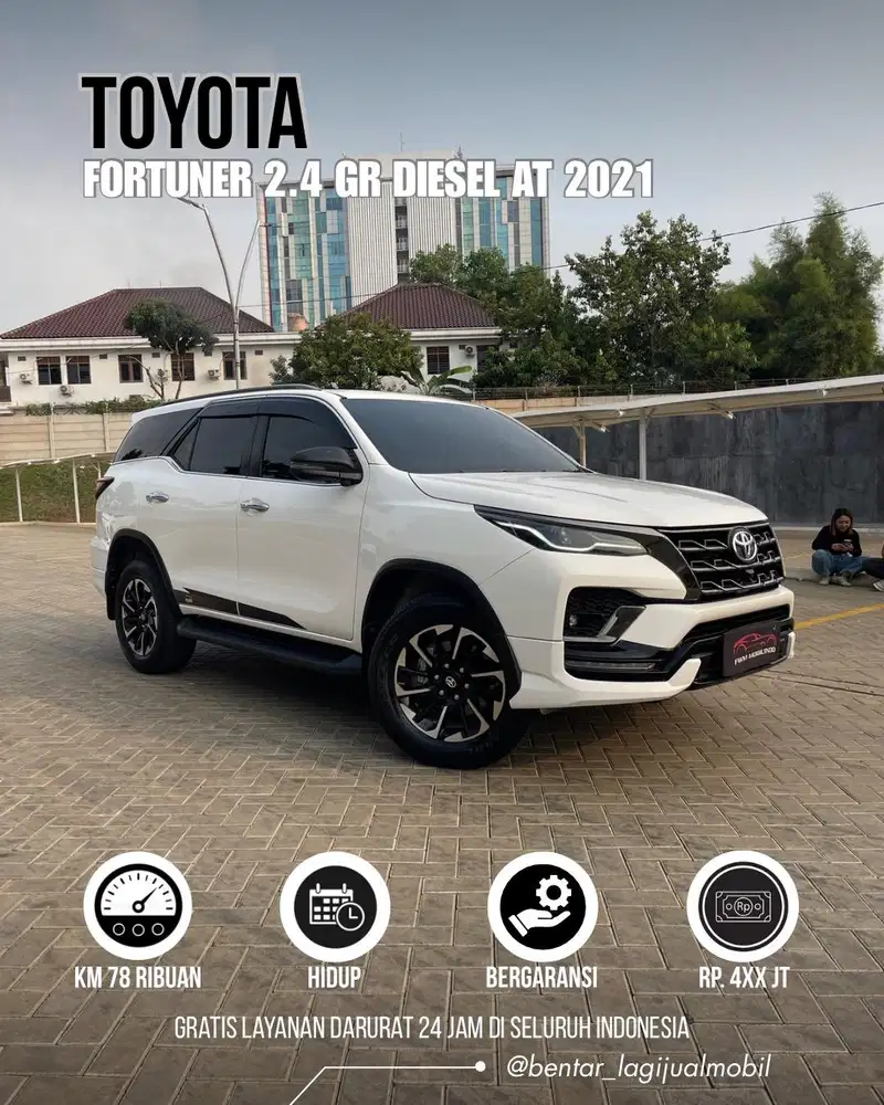 Toyota Fortuner 2.4 GR AT 2021