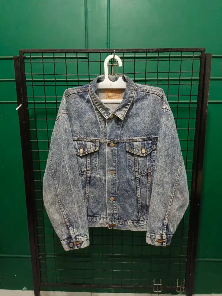 Jual jaket denim original checkerberry