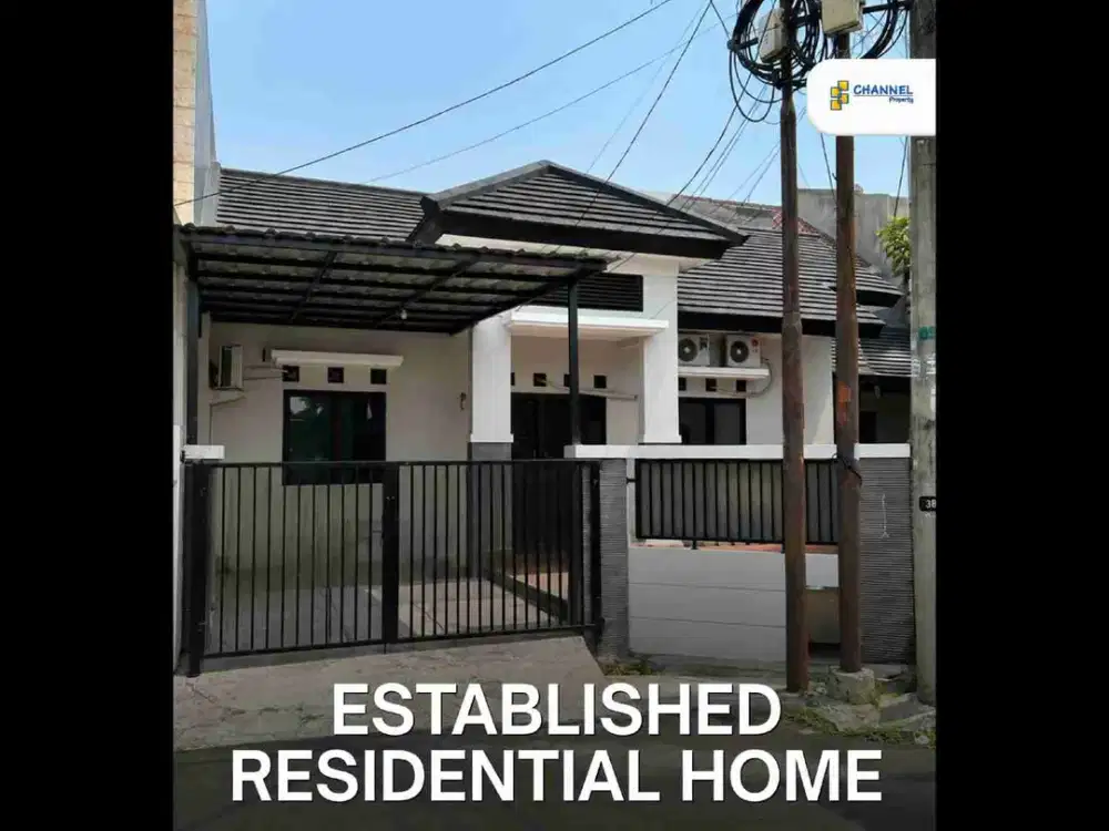 Jual Rumah Siap Huni Dekat Akses Tol BSD Nusaloka, Fl