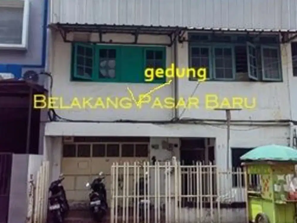 Rumah dijual, LT : 150 (7 x 22), LB : 220 M2, HGB , belakang gdg Pasar Baru, jak-ous