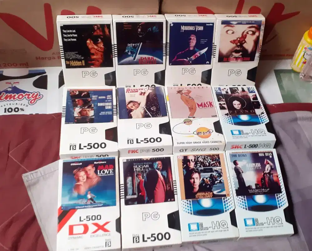Cassette Video Betamax Film (12 pcs)