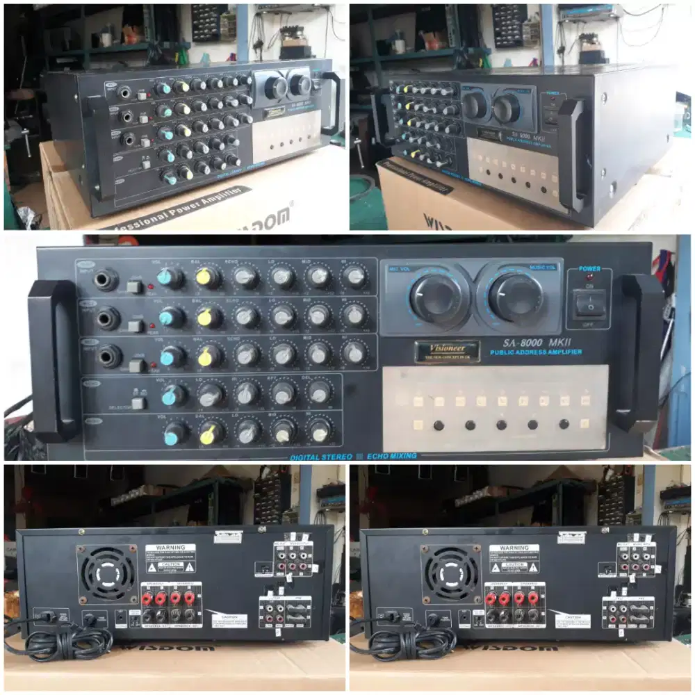 Amplifier dan subwofer