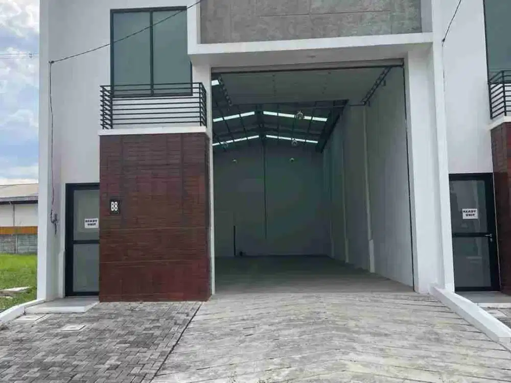 Gudang Baru Serbaguna, Siap Pakai, bebas banjir di Cileungsi Bogor