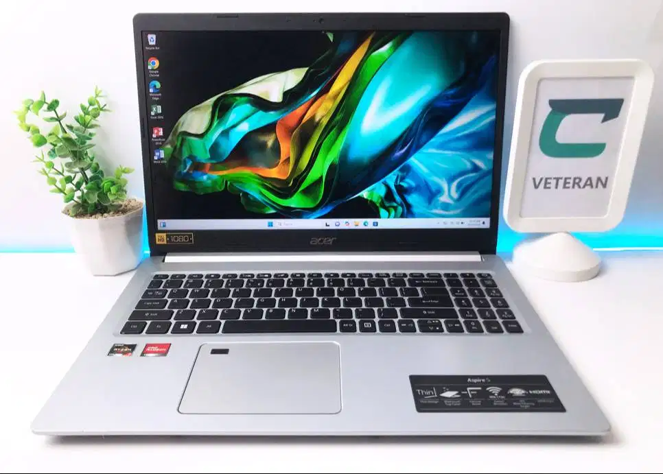 Laptop Acer Ryzen 7 5700U Ram 8gb Ssd 512gb FHD IPS Keyboard backlight