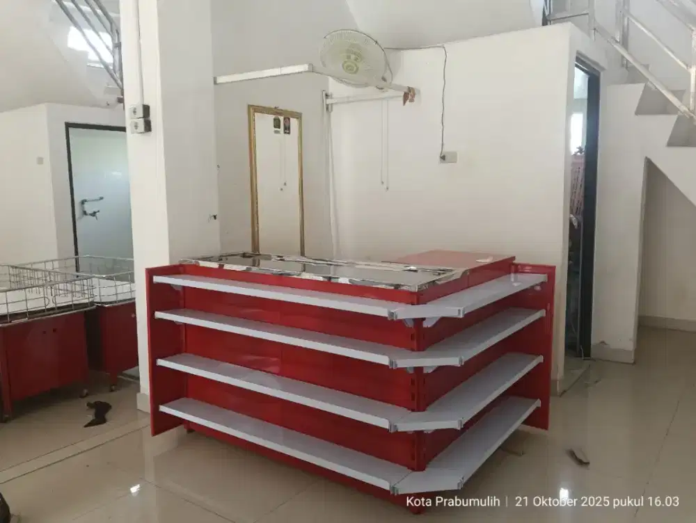 Meja Kasir Plat Besi