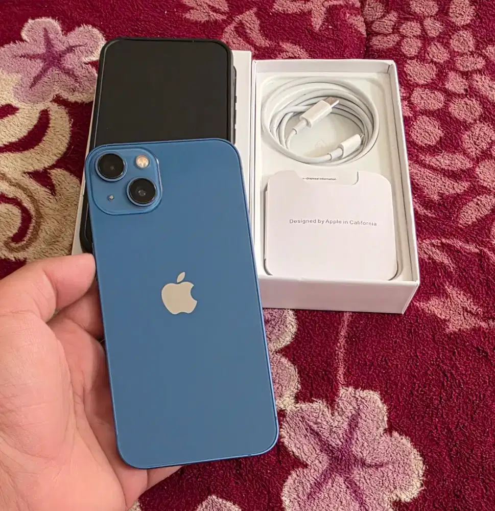 iPhone 13 128gb mulus like new,lengkap fulset,istimewa