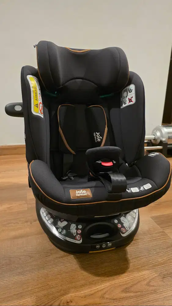 [PRELOVED MULUS] Car Seat Joie Signature i-Spin 360 ISOFIX - Black